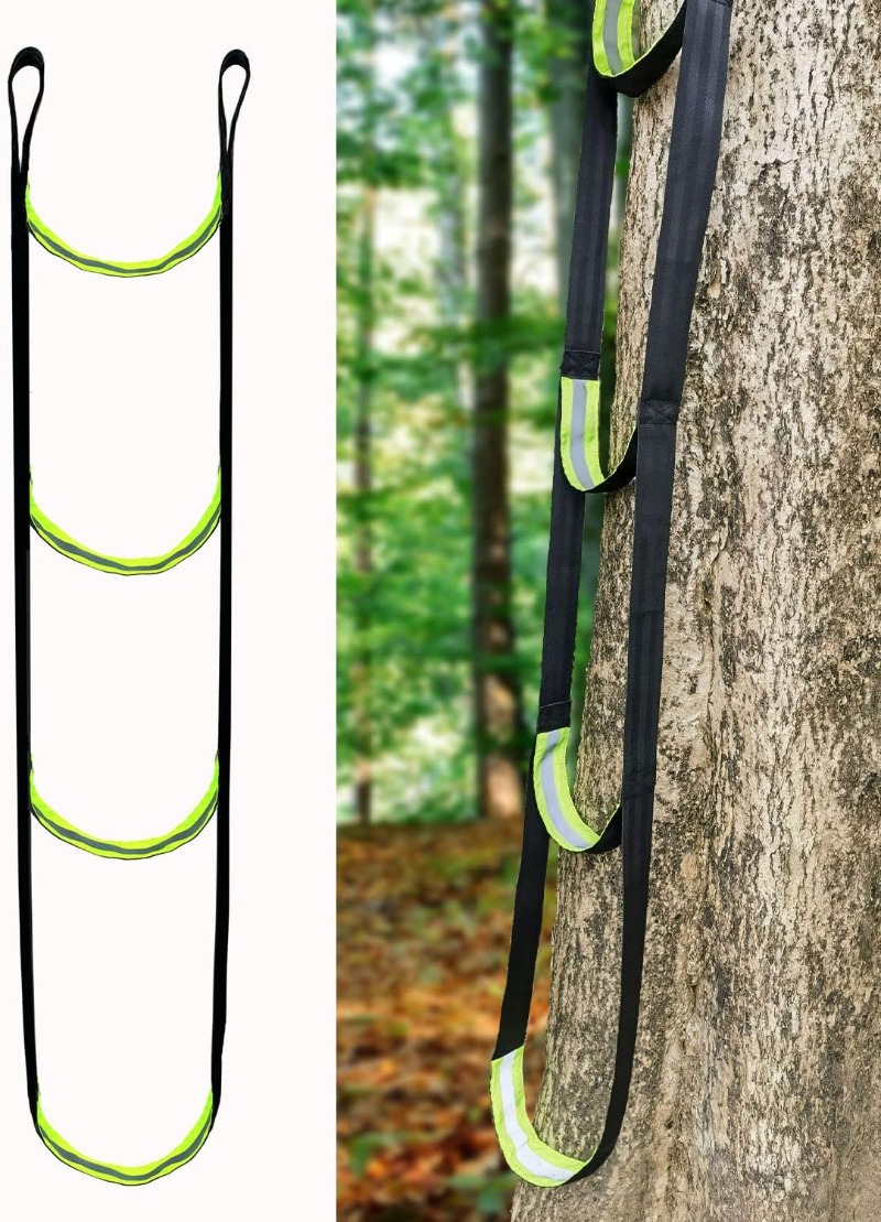 Tree Stand Ladder - 3Step Climbing Stick Aider, Tree Stand