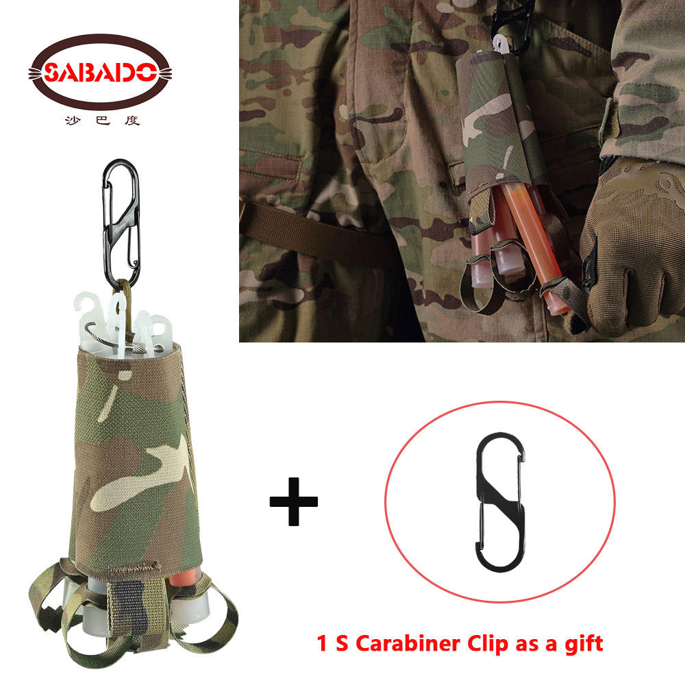 Hunting And Outdoor Stores - Tactical Chem Light Holders with Carabiner
