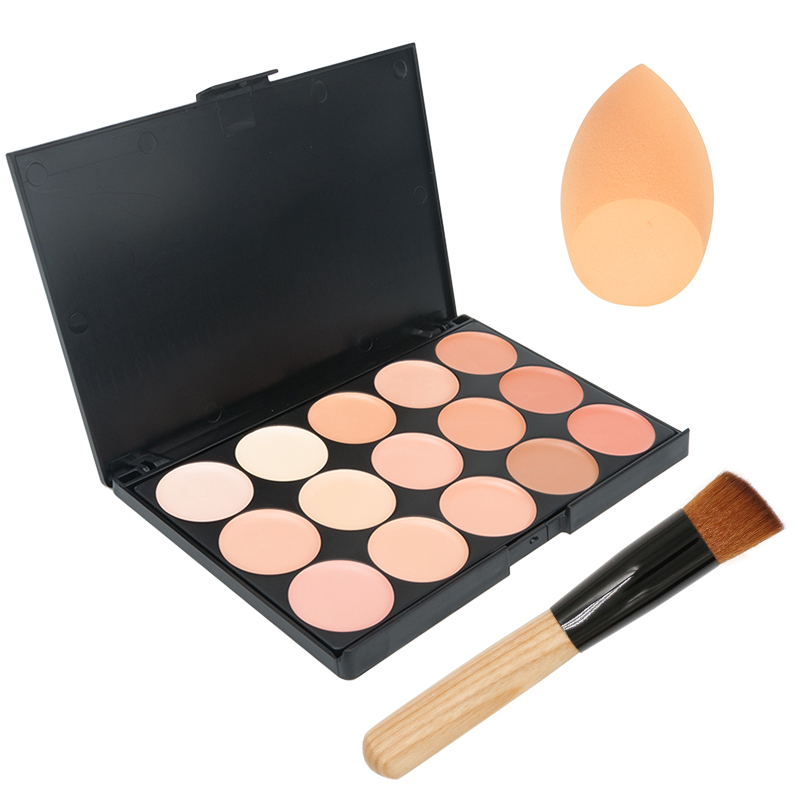 Camo Face Paint - 15 Colors Face Concealer Camouflage Cream