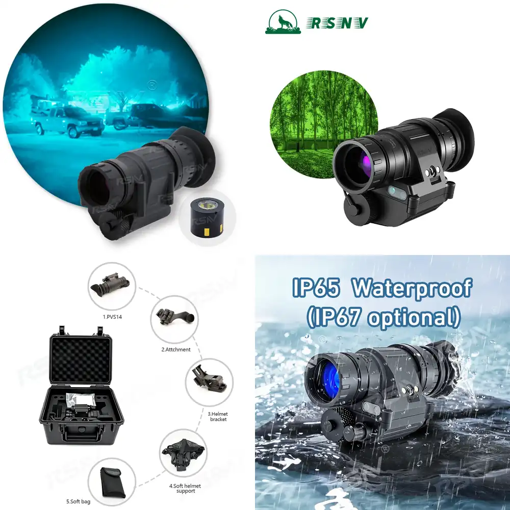 Monocular Night Vision - RSNV PVS14 Ready to Use Head