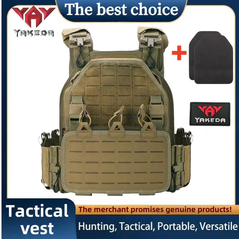 Outdoor Hunting Vest - YAKEDA Tactical Vest 6094 Fast Detachable
