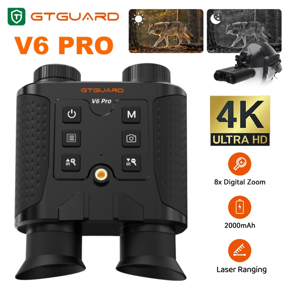 Outdoor Hunting Videos - 4K Night Vision Binoculars 8X Digital