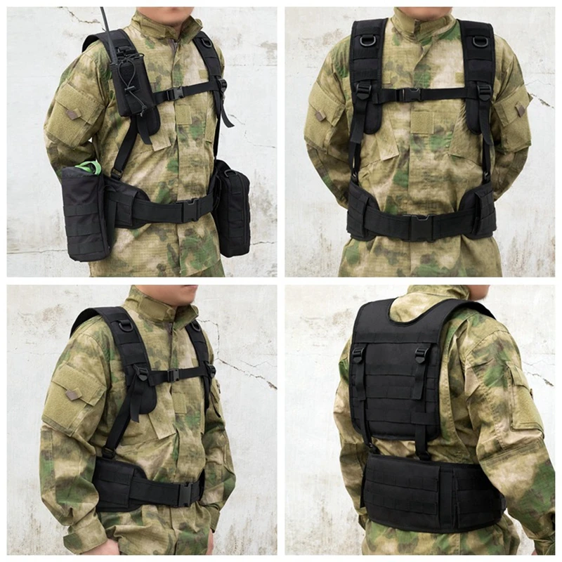 Detachable Tactical Vest Molle - đánh giá và giá Outdoor Hunting Vest