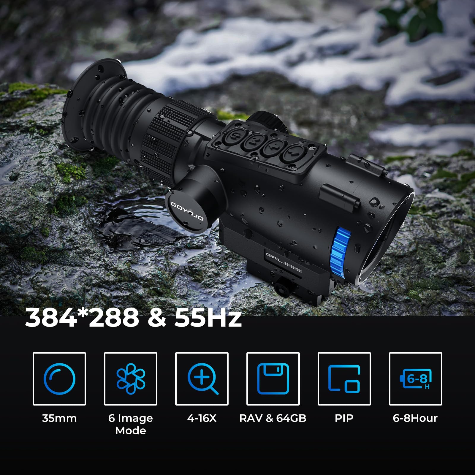 GOYOJO Thermal Scope Thermal S - đánh giá và giá Outdoor Hunting Videos