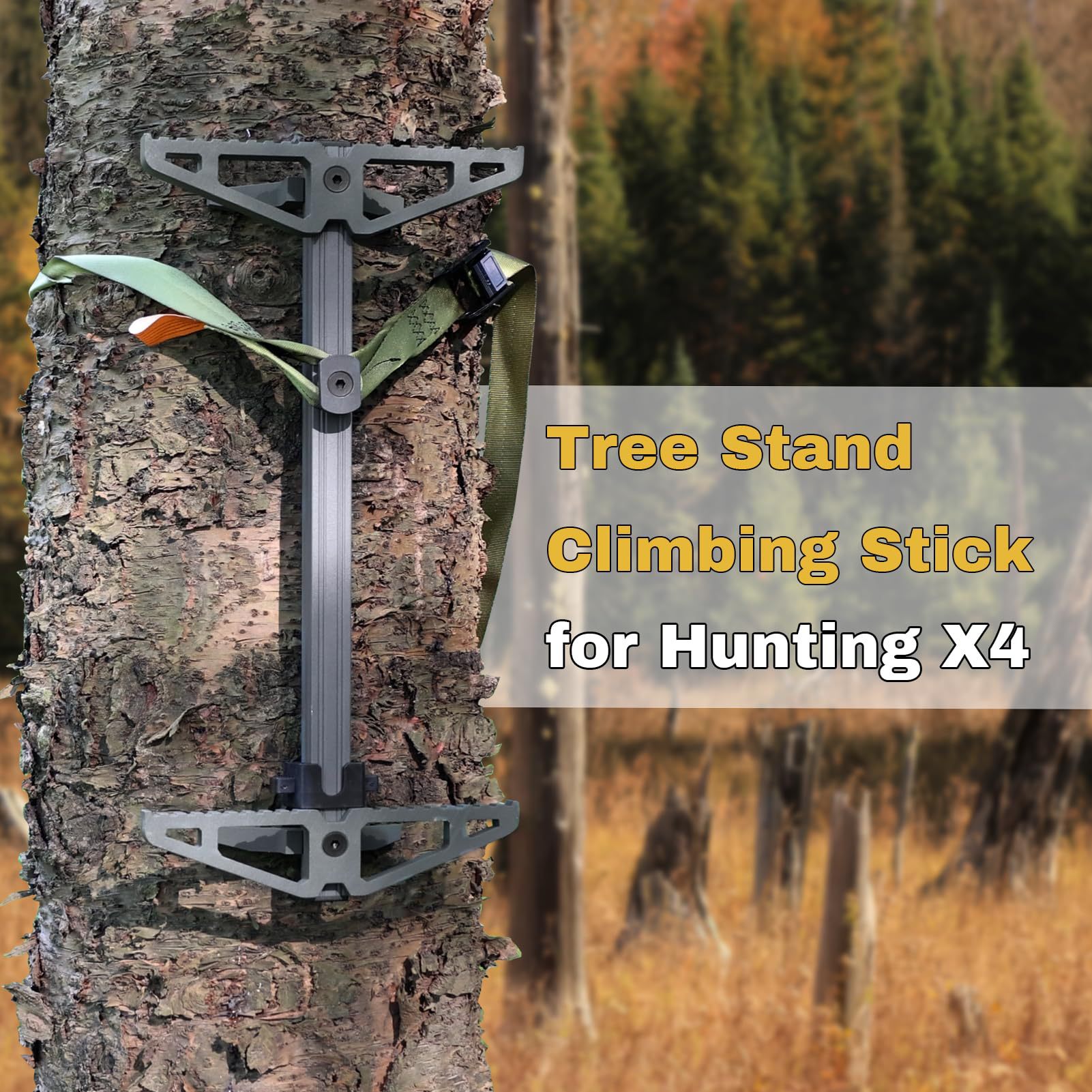Climbing pole, non-slip tree l - đánh giá và giá Tree Stand Ladder