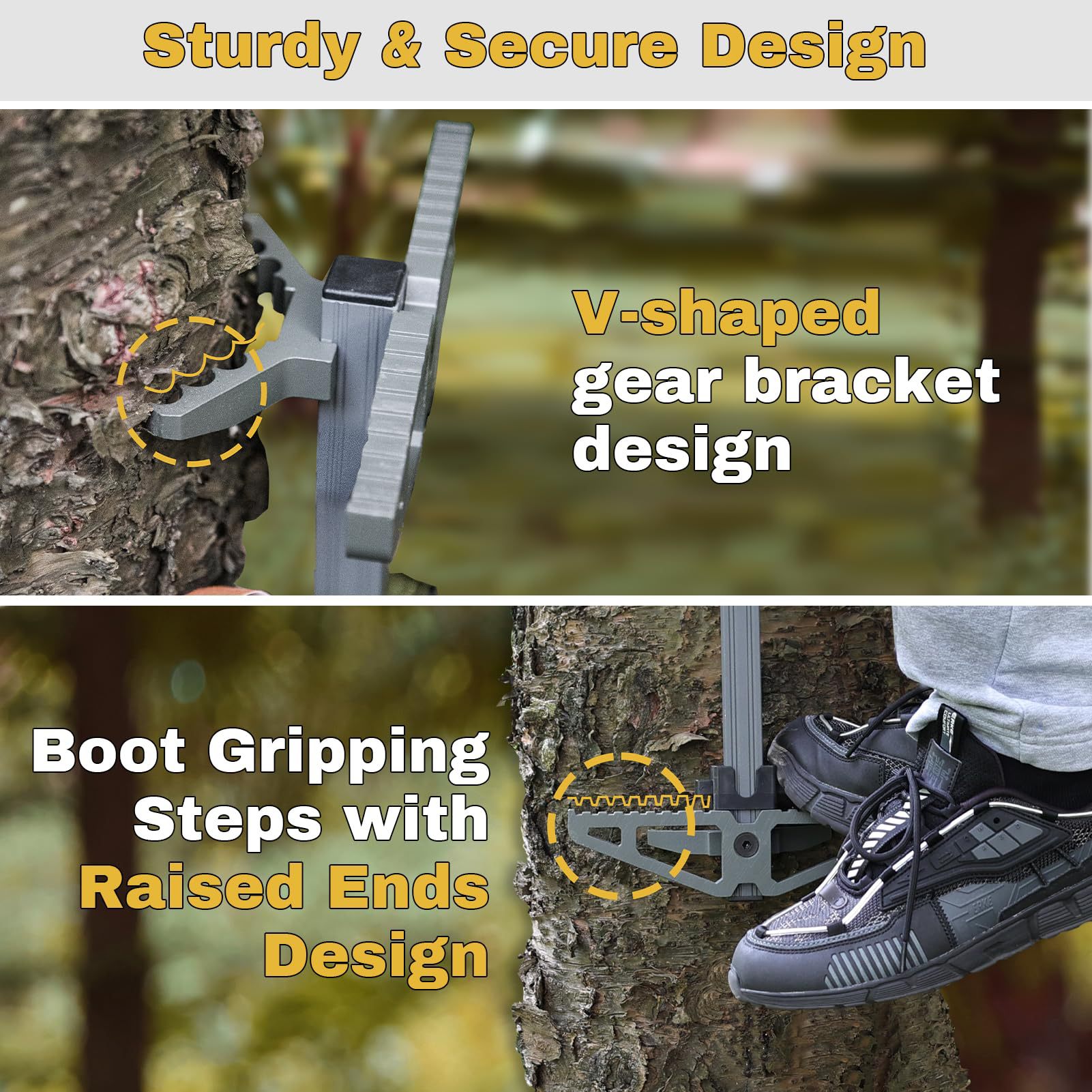 Climbing pole, non-slip tree l - đánh giá và giá Tree Stand Ladder