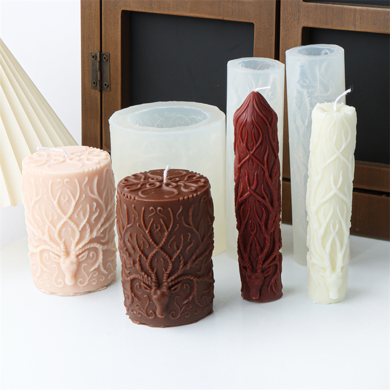 3D Columnar Xmas Deer Horn Can - đánh giá và giá Elk Bugle Call