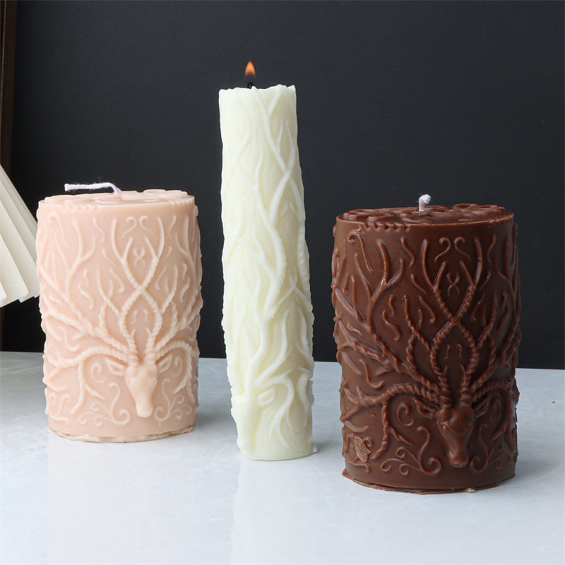 3D Columnar Xmas Deer Horn Can - đánh giá và giá Elk Bugle Call