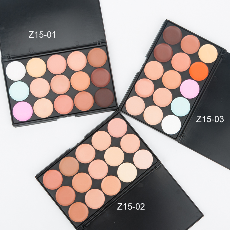 15 Colors Face Concealer Camou - đánh giá và giá Camo Face Paint