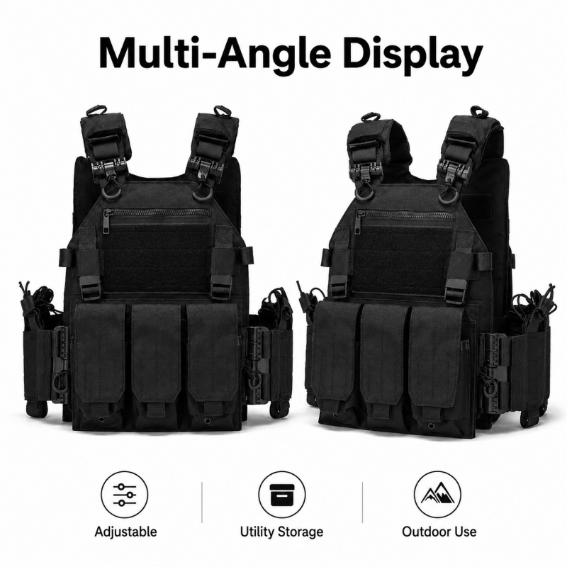 Tactical Vest Polyester Carrie - đánh giá và giá Outdoor Hunting Vest