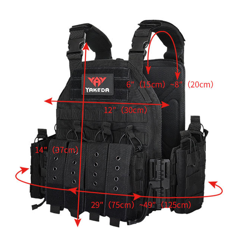 YKEDA 1000D Nylon Plate Carrie - đánh giá và giá Outdoor Hunting Vest