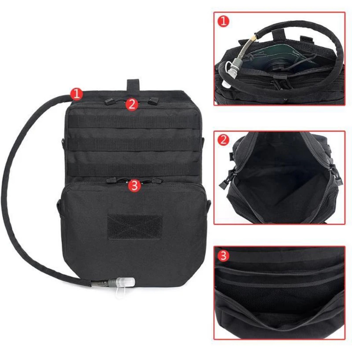 Outdoor Molle Bag Camping Hydr - đánh giá và giá Outdoor Hunting Backpack
