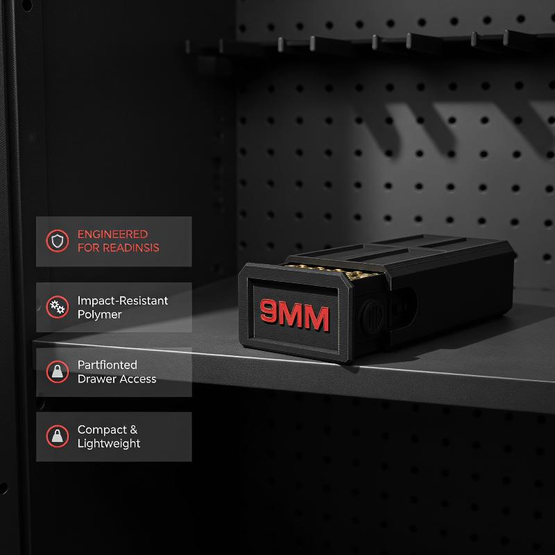 3D Printed 9mm  Storage Case 5 - đánh giá và giá Hunting And Outdoor Stores