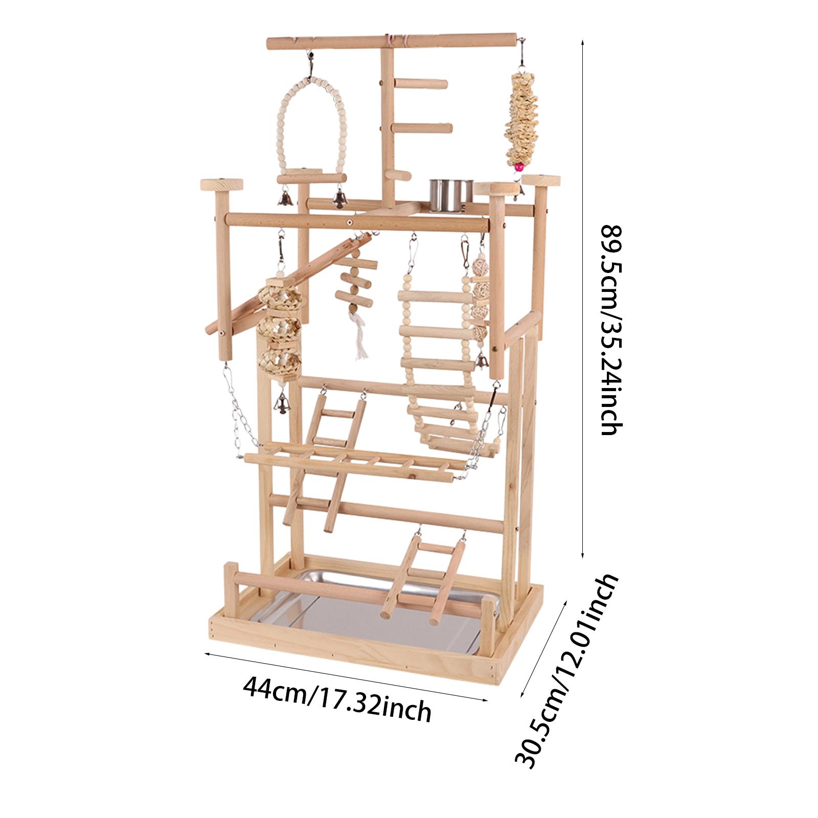 Wood Bird Perch Play Stand Par - đánh giá và giá Tree Stand Ladder