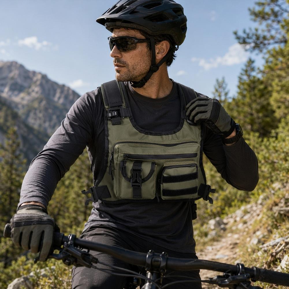 Multi Pocket Outdoor Tactical  - đánh giá và giá Outdoor Hunting Vest