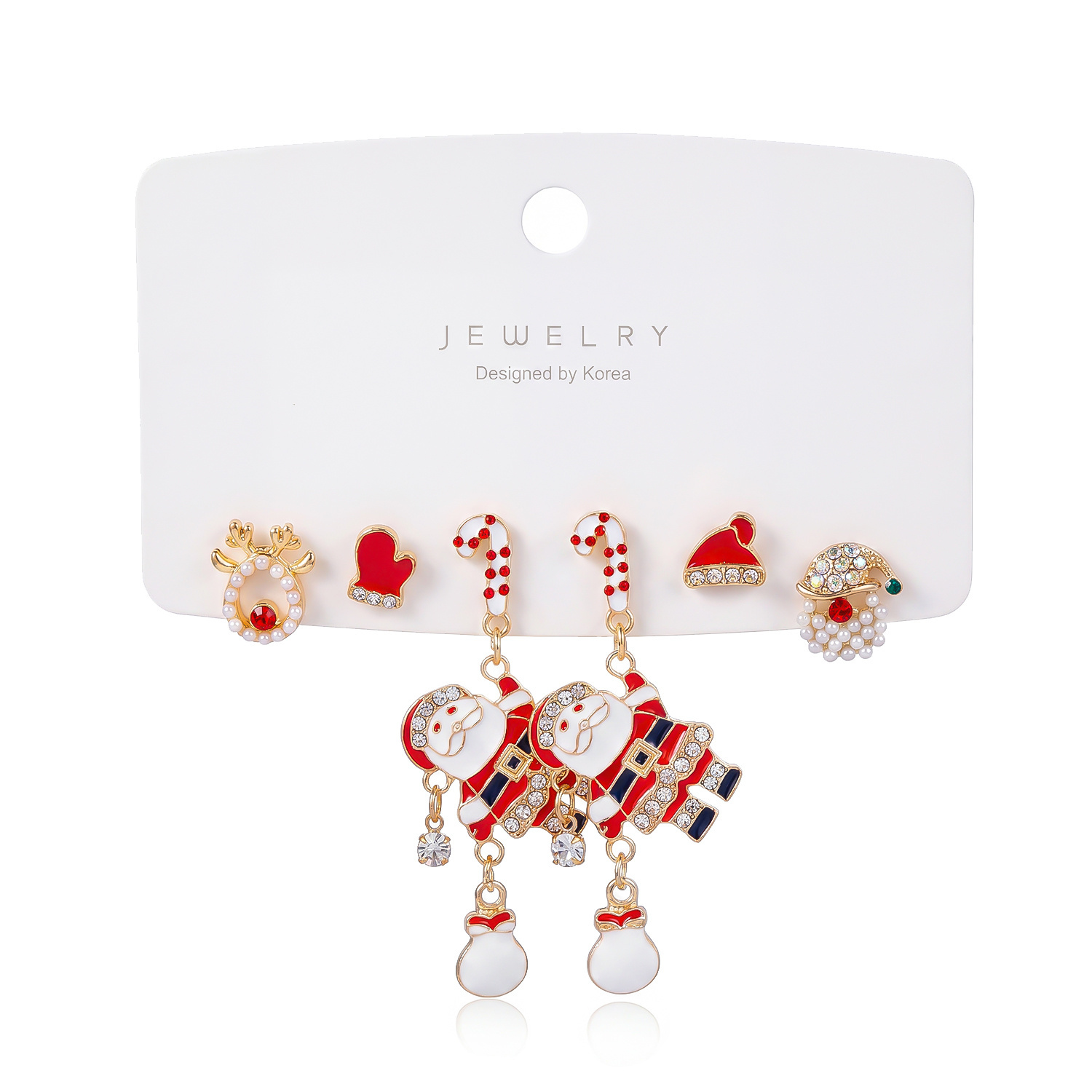 3 Pairs Christmas Mixed Earrin - đánh giá và giá Elk Bugle Call
