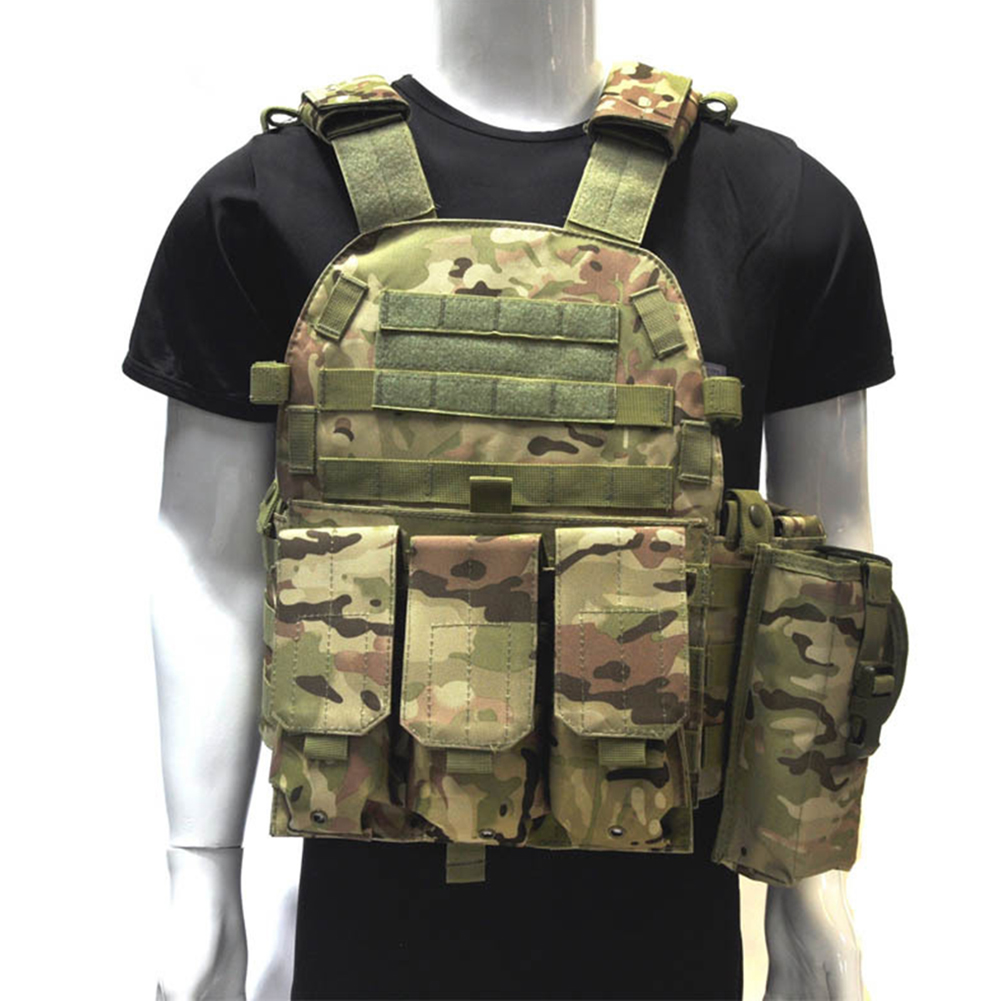 600D Nylon Tactical Vest MOLLE - đánh giá và giá Outdoor Hunting Vest