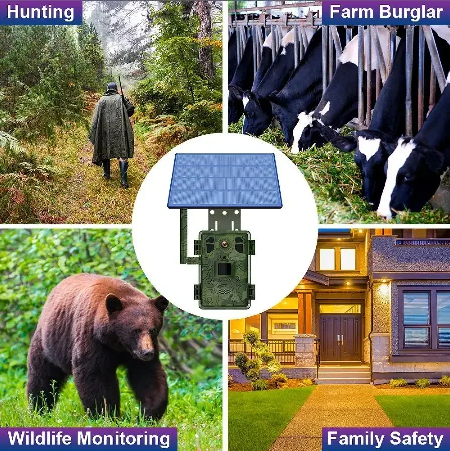 Solar Hunting Camera Mobile Re - đánh giá và giá Outdoor Hunting Videos