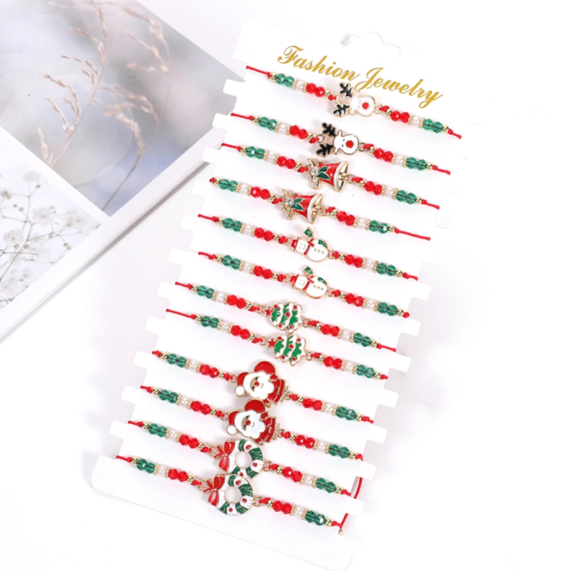 6/12PCS Christmas Red Rope San - đánh giá và giá Elk Bugle Call
