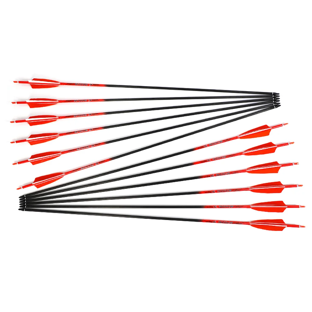 6pc/12pc/24pcs ID6.2mm Pure Ca - đánh giá và giá Arrow Carbon Shaft