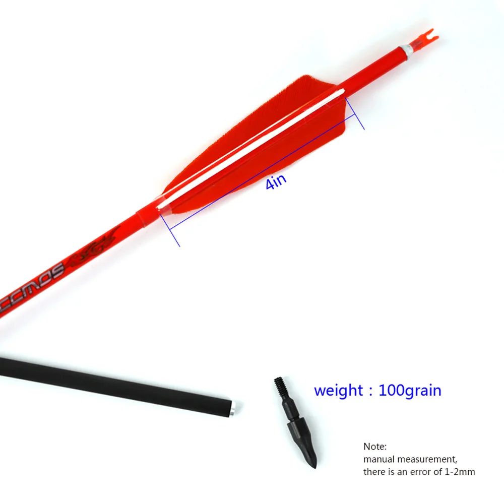 6pc/12pc/24pcs ID6.2mm Pure Ca - đánh giá và giá Arrow Carbon Shaft