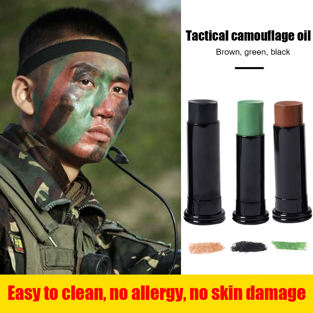 3pcs Military Woodland Camoufl - đánh giá và giá Camo Face Paint