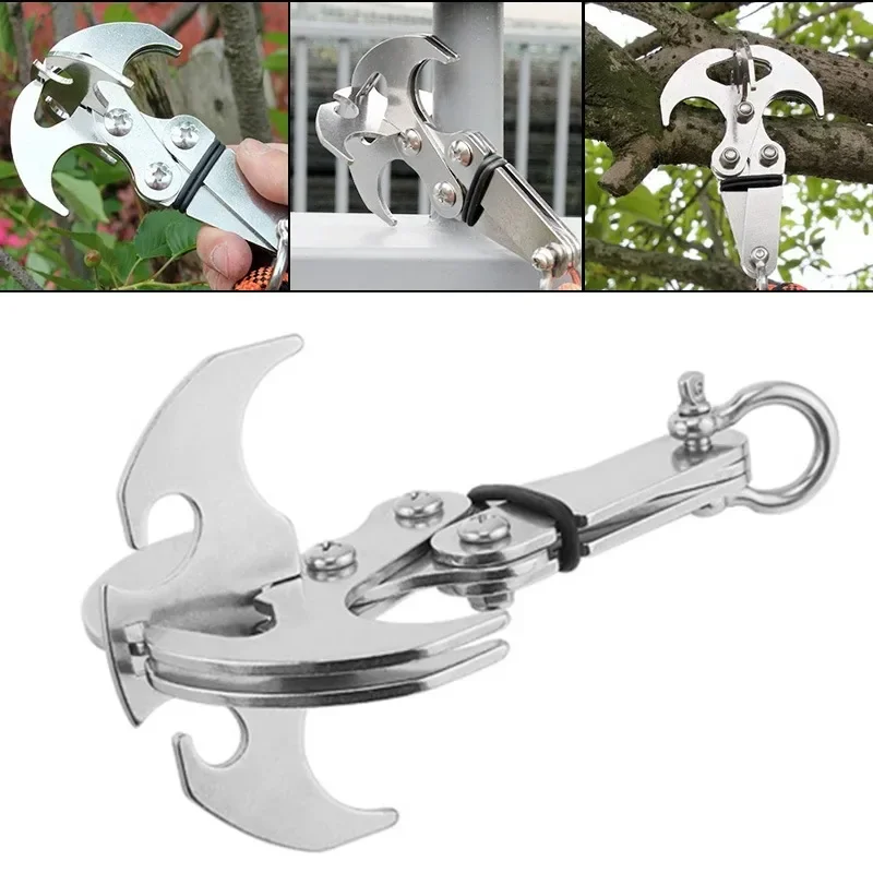 Folding Grappling Hook - Stain - đánh giá và giá Tree Stand Ladder