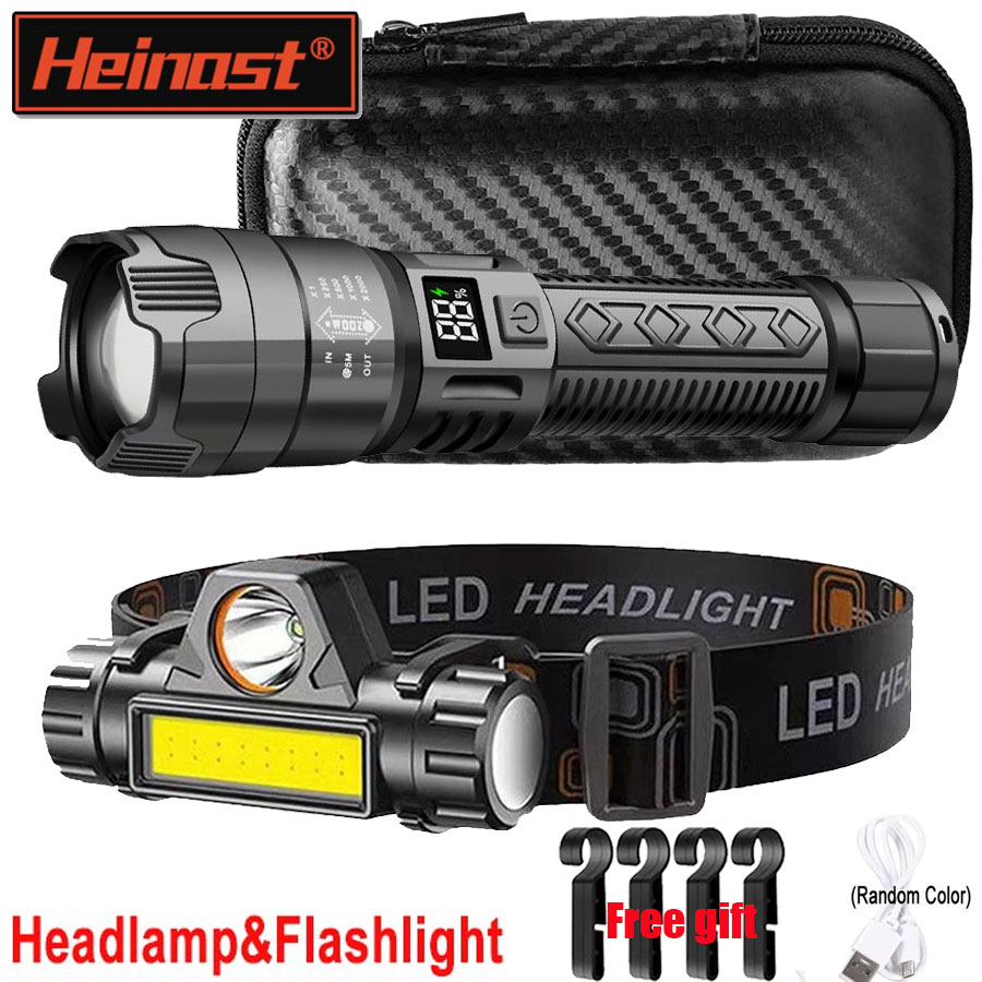 High Strong Power Led Flashlig - đánh giá và giá Headlamp Tactical Bright