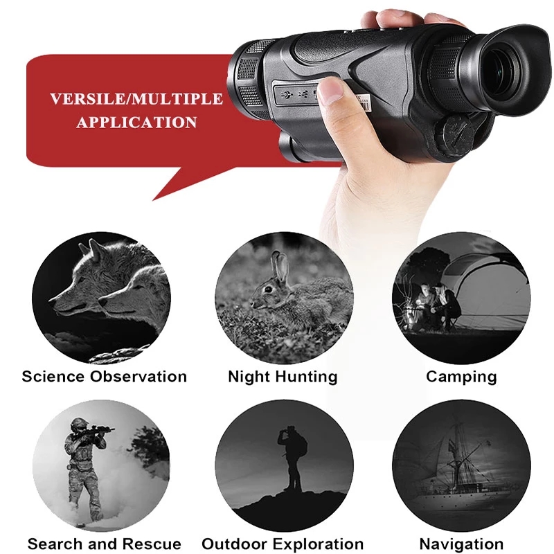 HD Digital Night Vision Monocu - đánh giá và giá Outdoor Hunting Videos