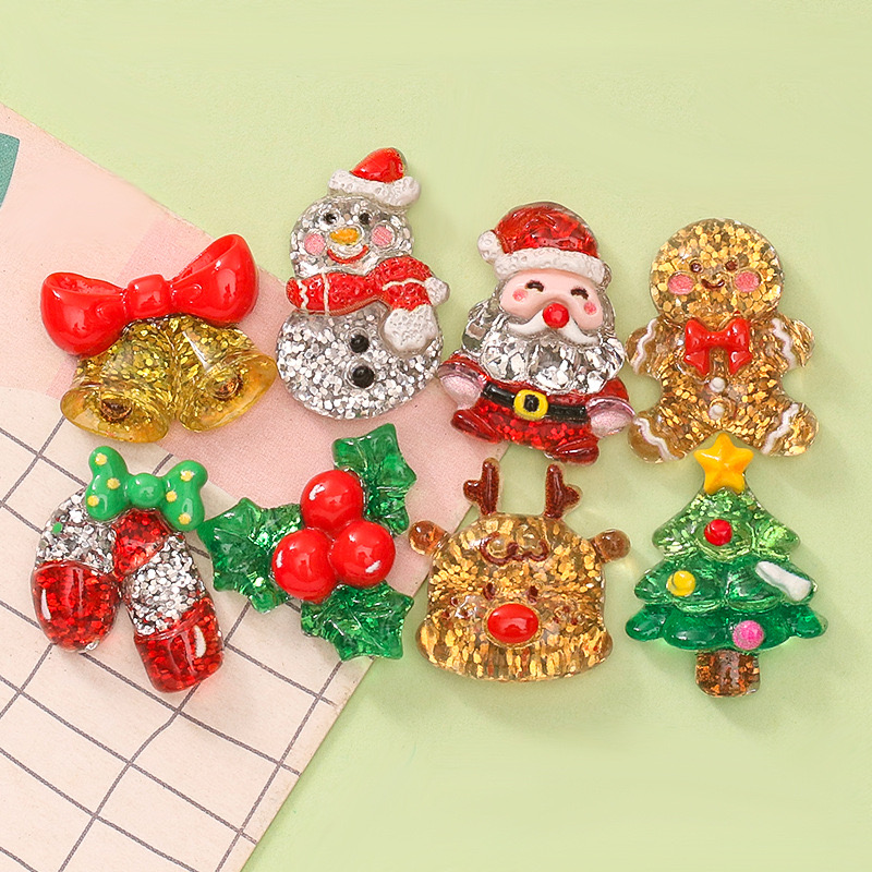 Resin Cartoon Santa Trees Elk  - đánh giá và giá Elk Bugle Call