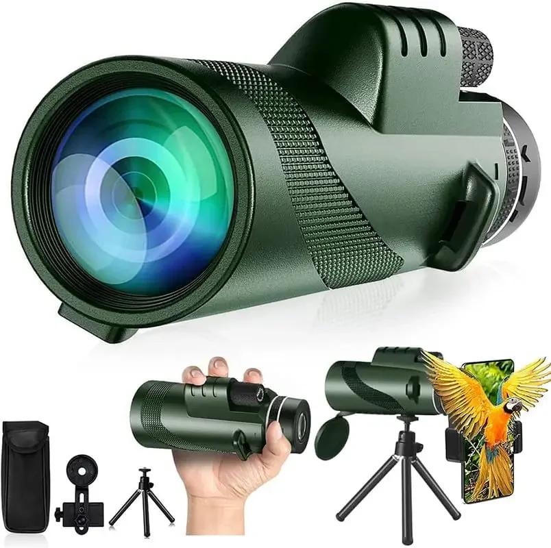 80x100 HD Monocular for Smartp - đánh giá và giá Monocular Night Vision