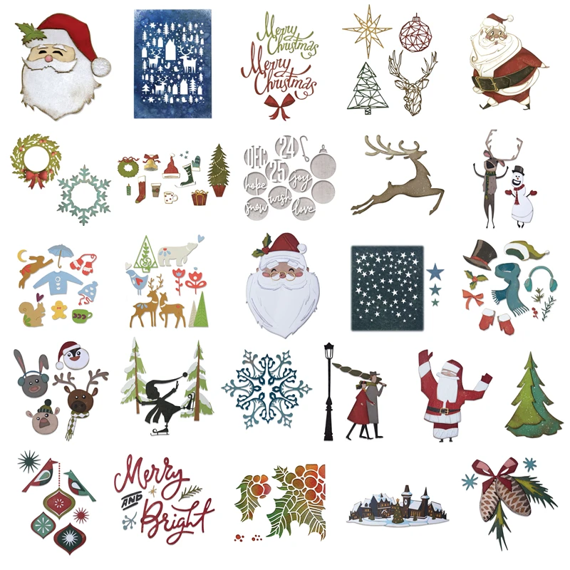 Merry Christmas Metal Cutting  - đánh giá và giá Elk Bugle Call