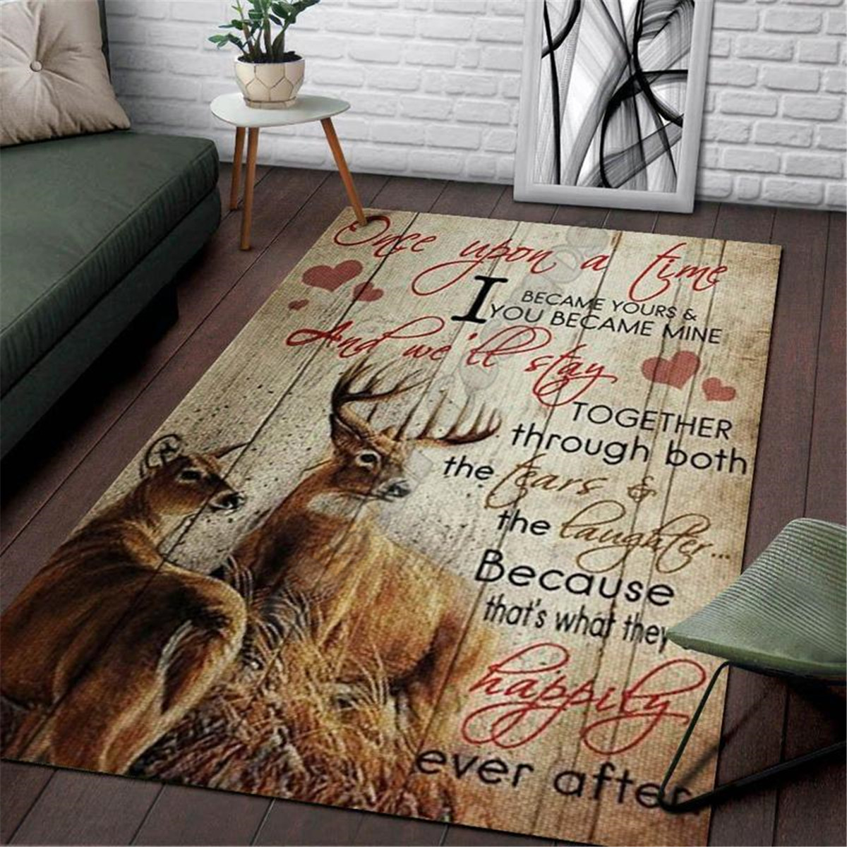 Deer Hunting Area Rug 3d print - đánh giá và giá Hunting Outdoor Mat