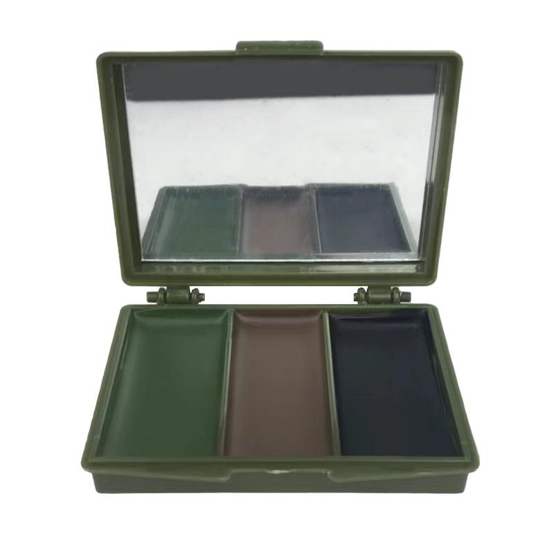 3 Colors Army Fans CS Shooting - đánh giá và giá Camo Face Paint