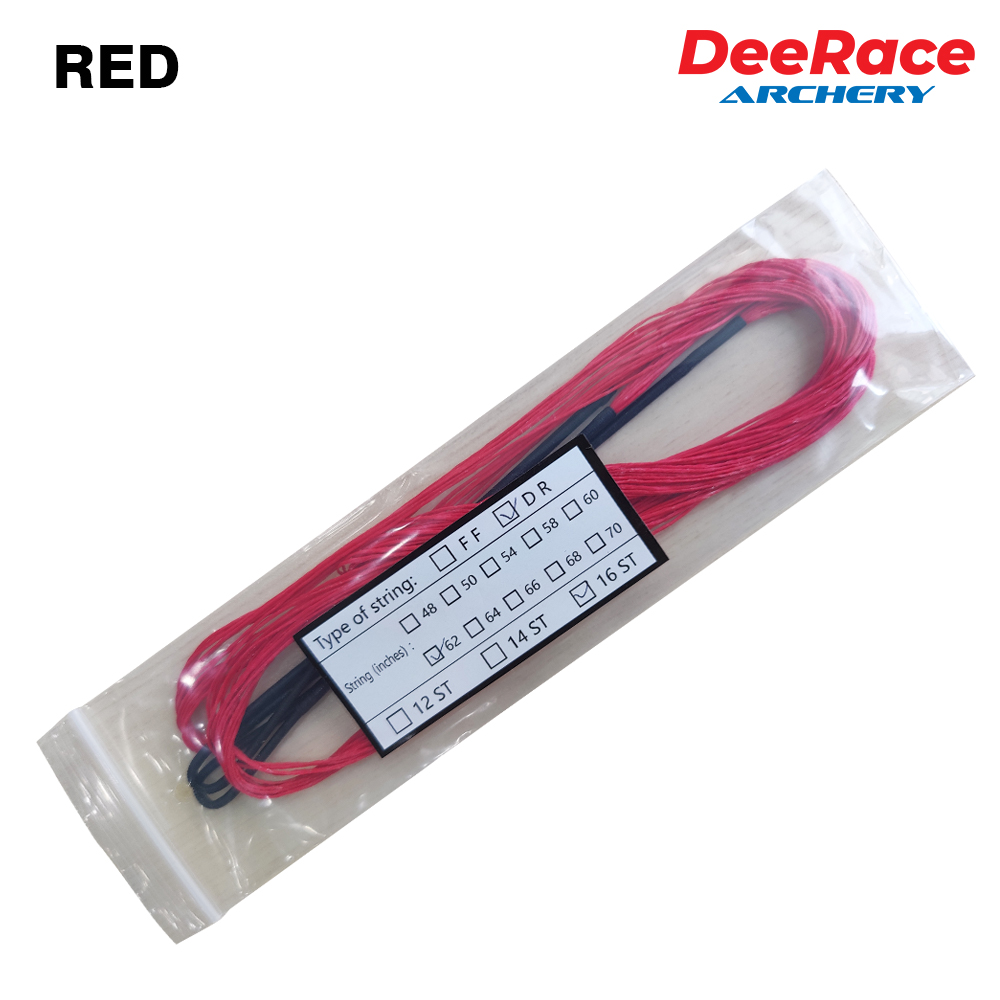 DeeRace Recurve Bow String Red - đánh giá và giá Bow Stringer Tool