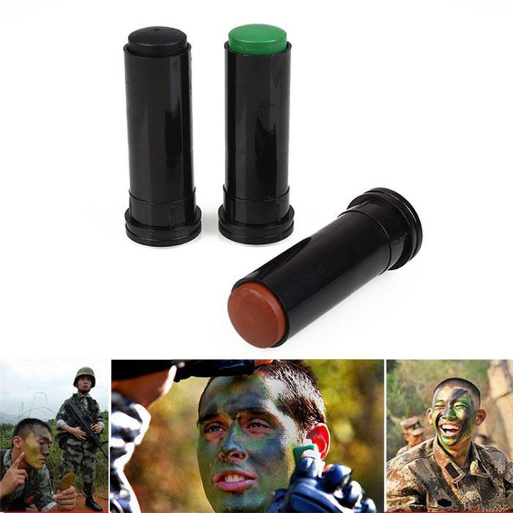 3Pcs Camo Face Paint Kit Skin  - đánh giá và giá Camo Face Paint